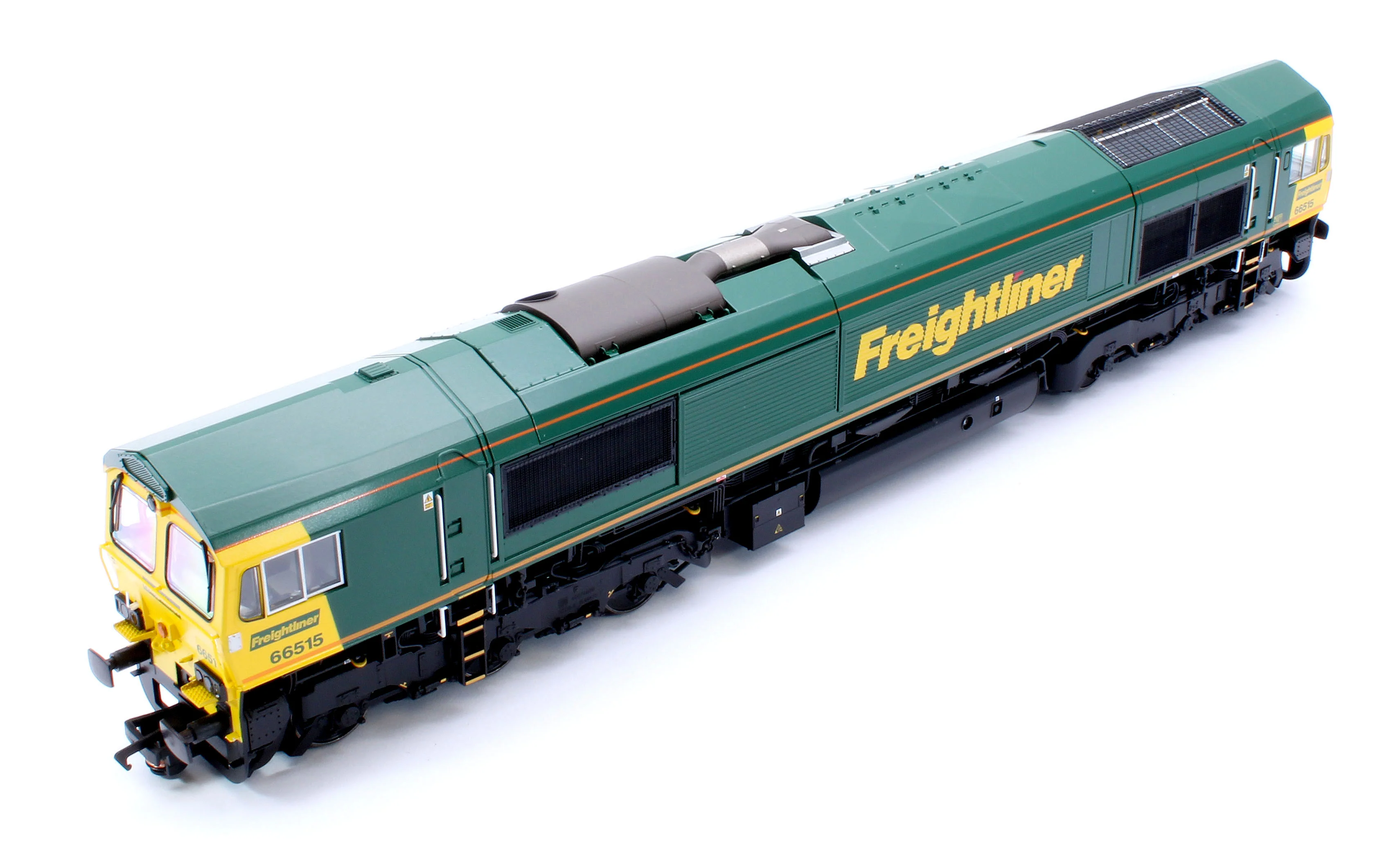 Class 66/5 66515 Freightliner Green Diesel Locomotive - Deluxe DCC Sound - Image 11