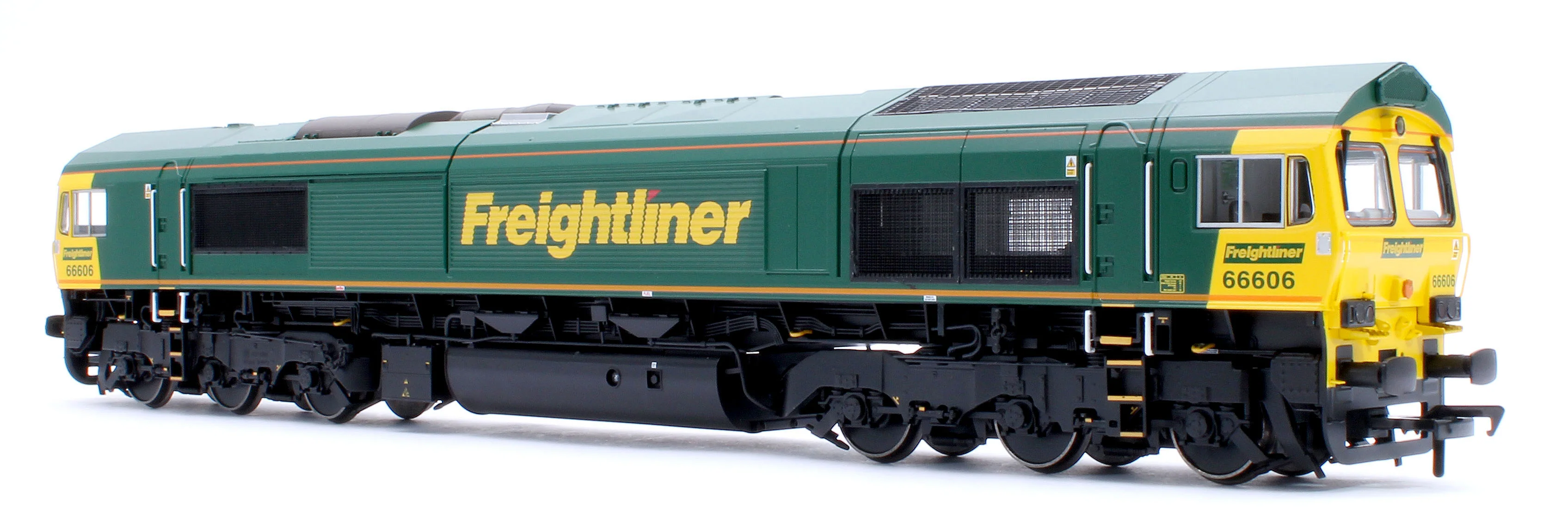 Class 66/6 66606 Freightliner Green Diesel Locomotive - Image 3