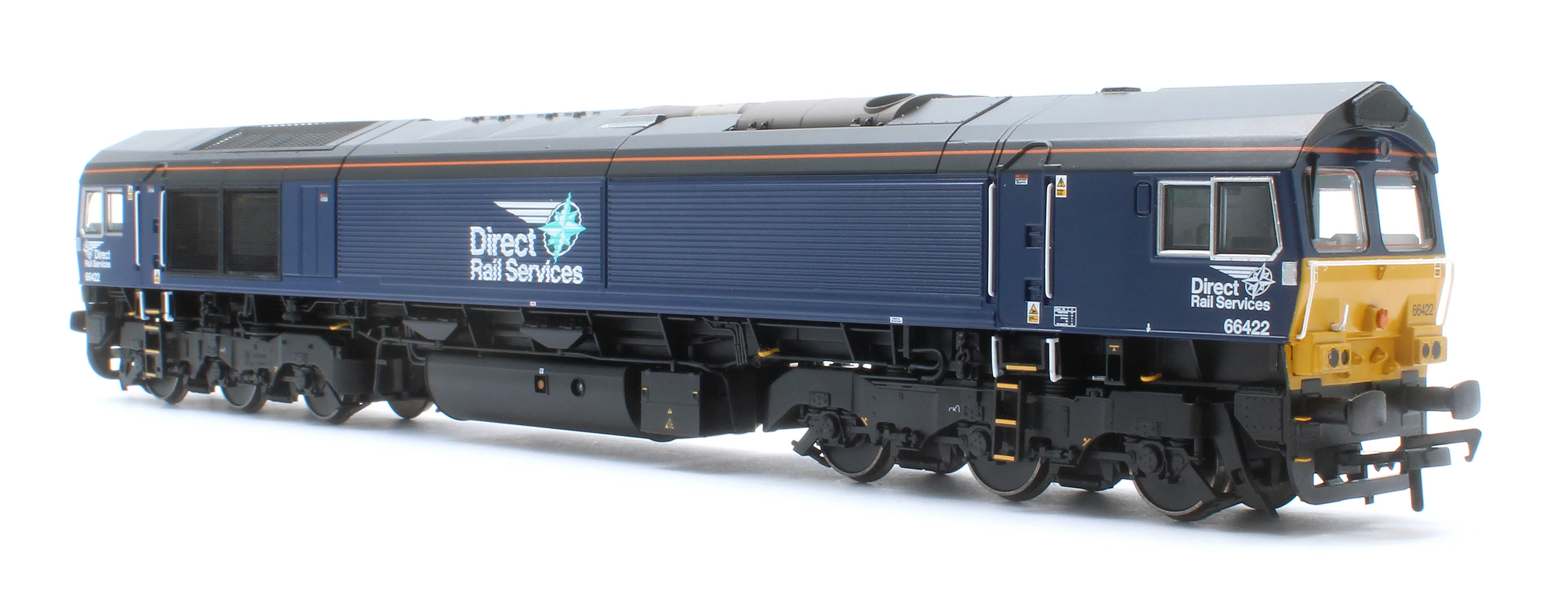 Class 66/4 66422 'Max Joule 1958-1999' DRS Compass (Small Logo) Diesel Locomotive - Deluxe DCC Sound - Image 2