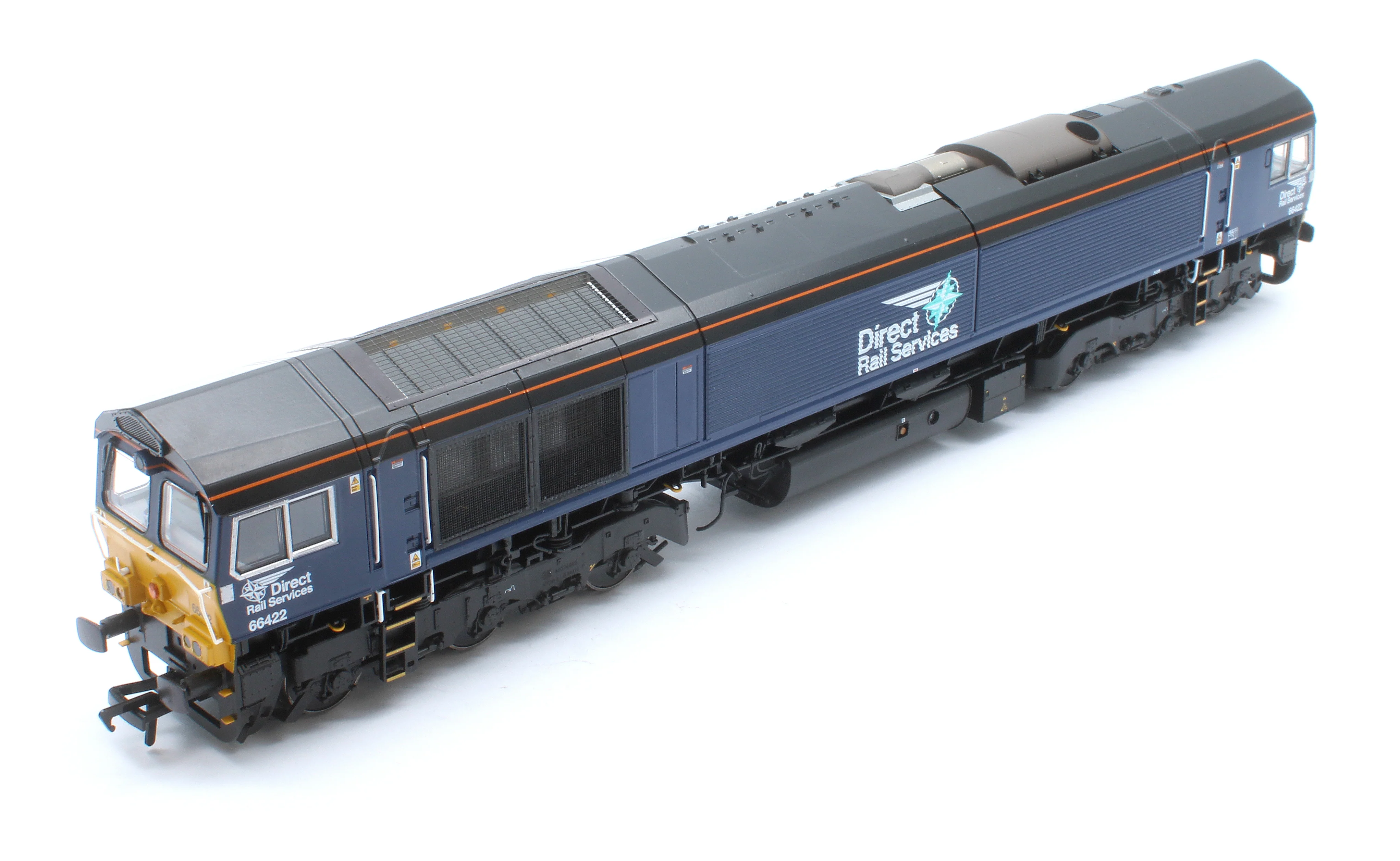 Class 66/4 66422 'Max Joule 1958-1999' DRS Compass (Small Logo) Diesel Locomotive - Deluxe DCC Sound - Image 8