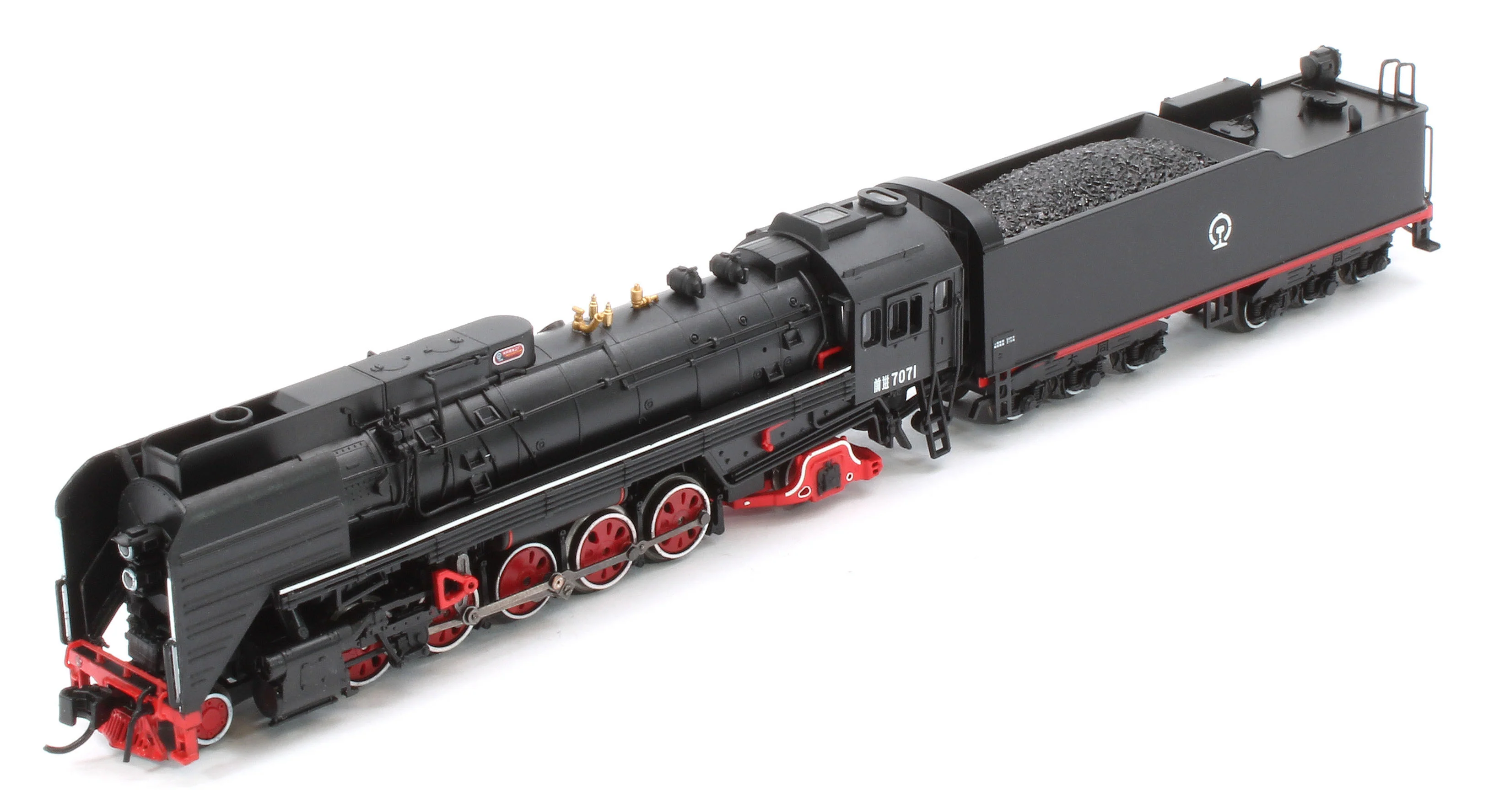 China Railways QJ #7071 2-10-2 Steam Locomotive - Image 12