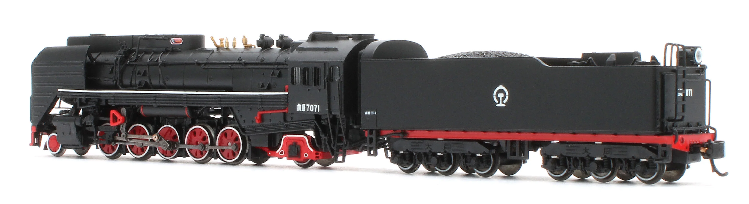 China Railways QJ #7071 2-10-2 Steam Locomotive - Image 3