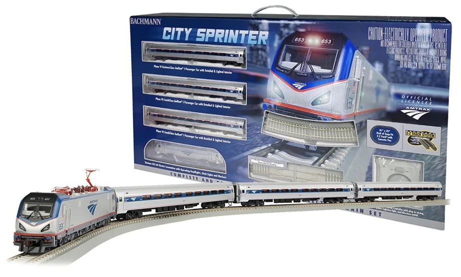 772 Amtrak City Sprinter Train Set