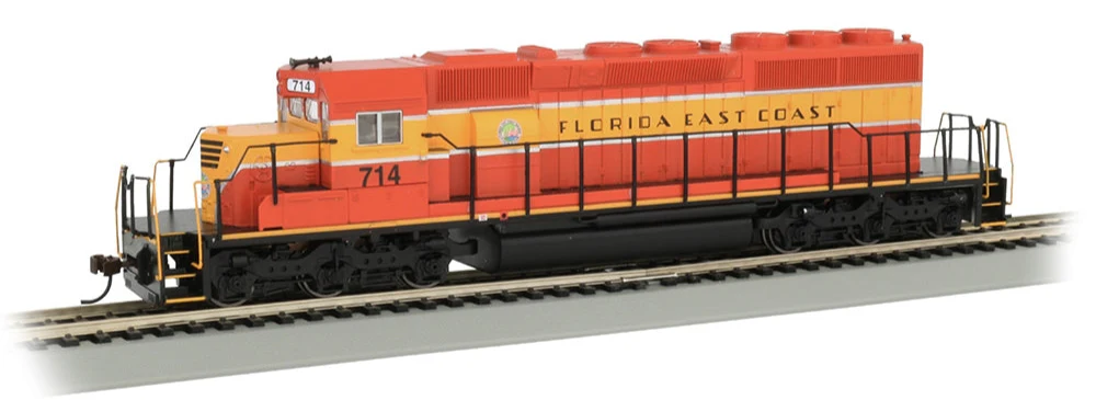 EMD SD40-2 - Florida East Coast #714 Diesel Locomotive - DCC Fitted