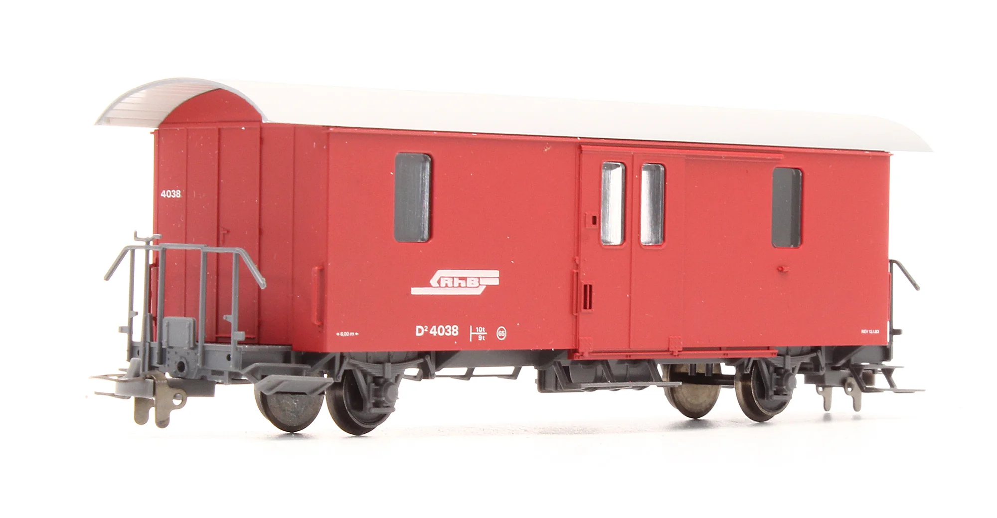 Pre-Owned 3265 128 RhB DZ 4038 Postal Coach