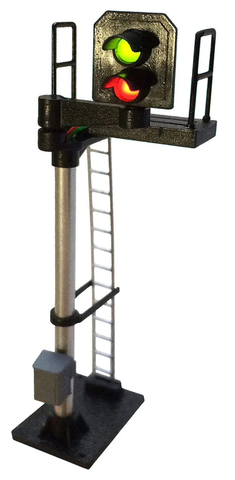 B244R 2 Aspect (R/G) Standard Right Offset Square Head (Type 2) Signal