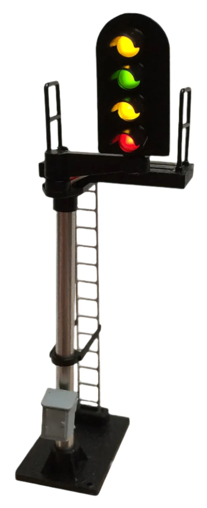 4 Aspect (R/Y/G/Y) Standard Right Offset Round Head (type 2) Signal