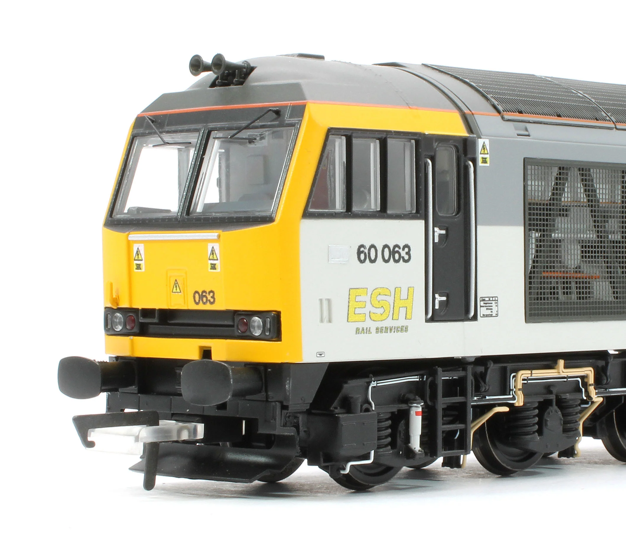Bespoke Class 60 60063 'Robert Leech' ESH Rail Services Grey Diesel Locomotive - DCC Sound - Expert Rails Bespoke Re-livery - Image 19