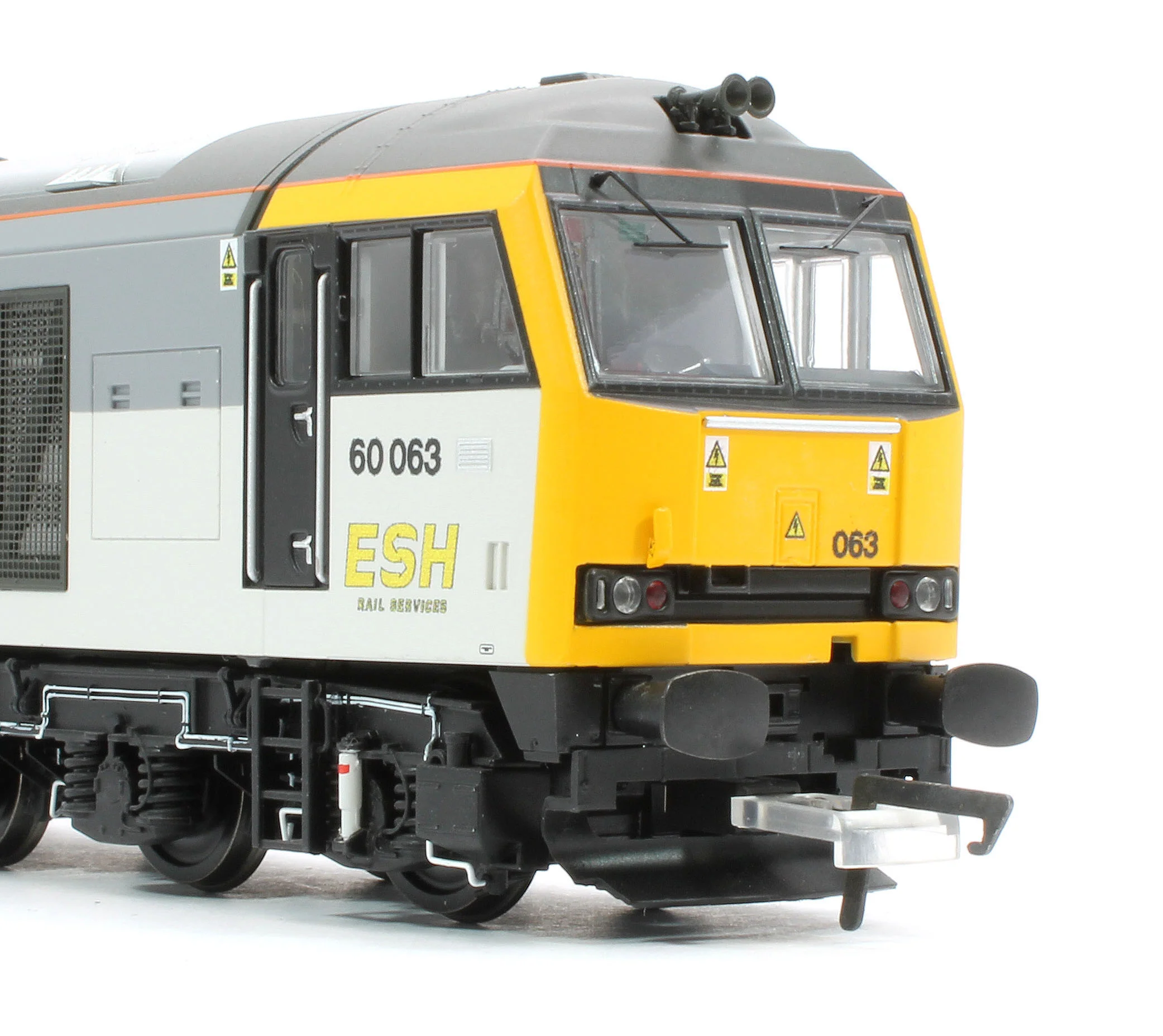 Bespoke Class 60 60063 'Robert Leech' ESH Rail Services Grey Diesel Locomotive - DCC Sound - Expert Rails Bespoke Re-livery - Image 21