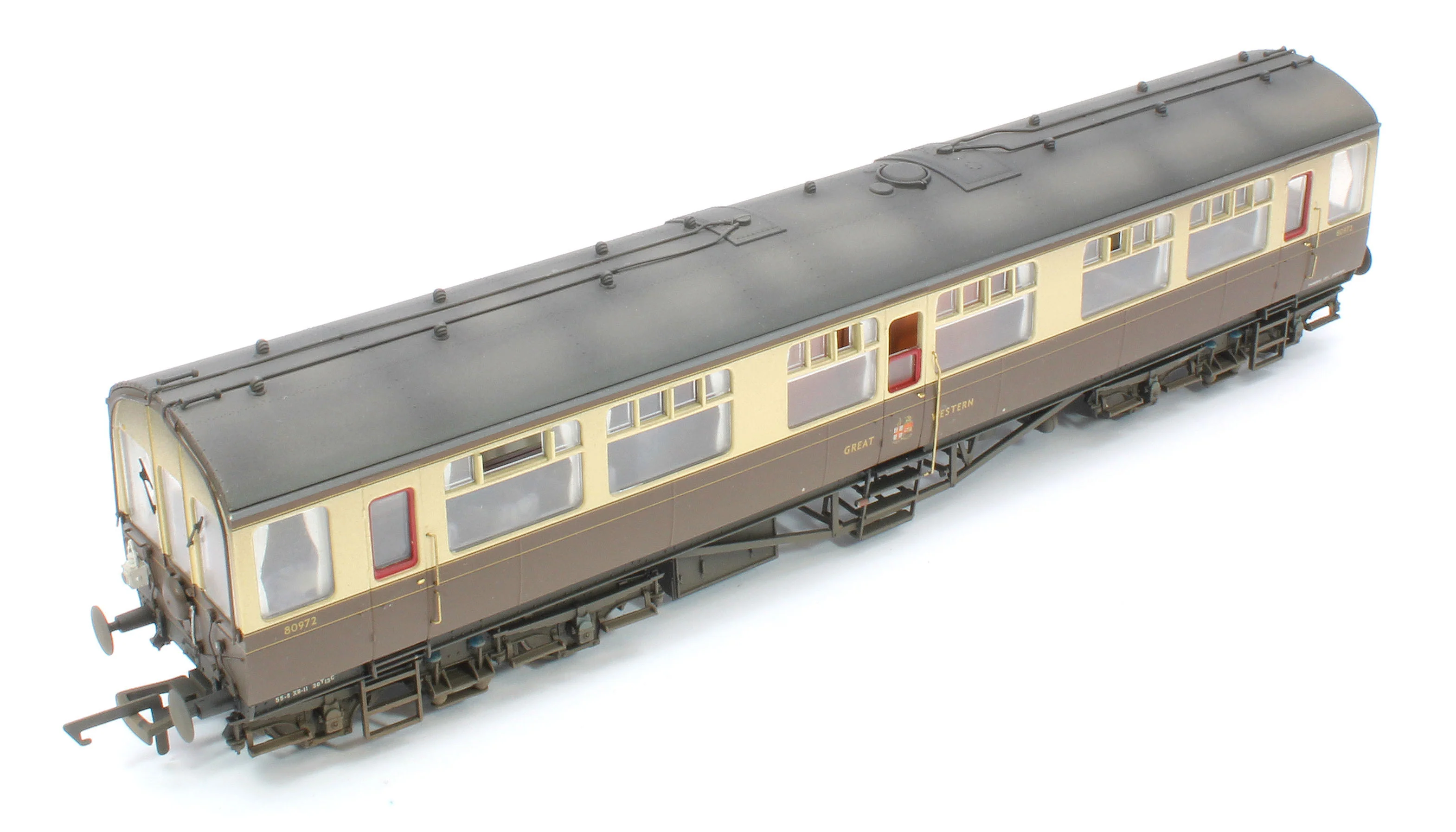 BL-201-006W Bespoke Weathered Black Label GWR Great Western Q13 Inspection Saloon, GWR Chocolate & Cream (Twin Cities) 80972 - Image 10