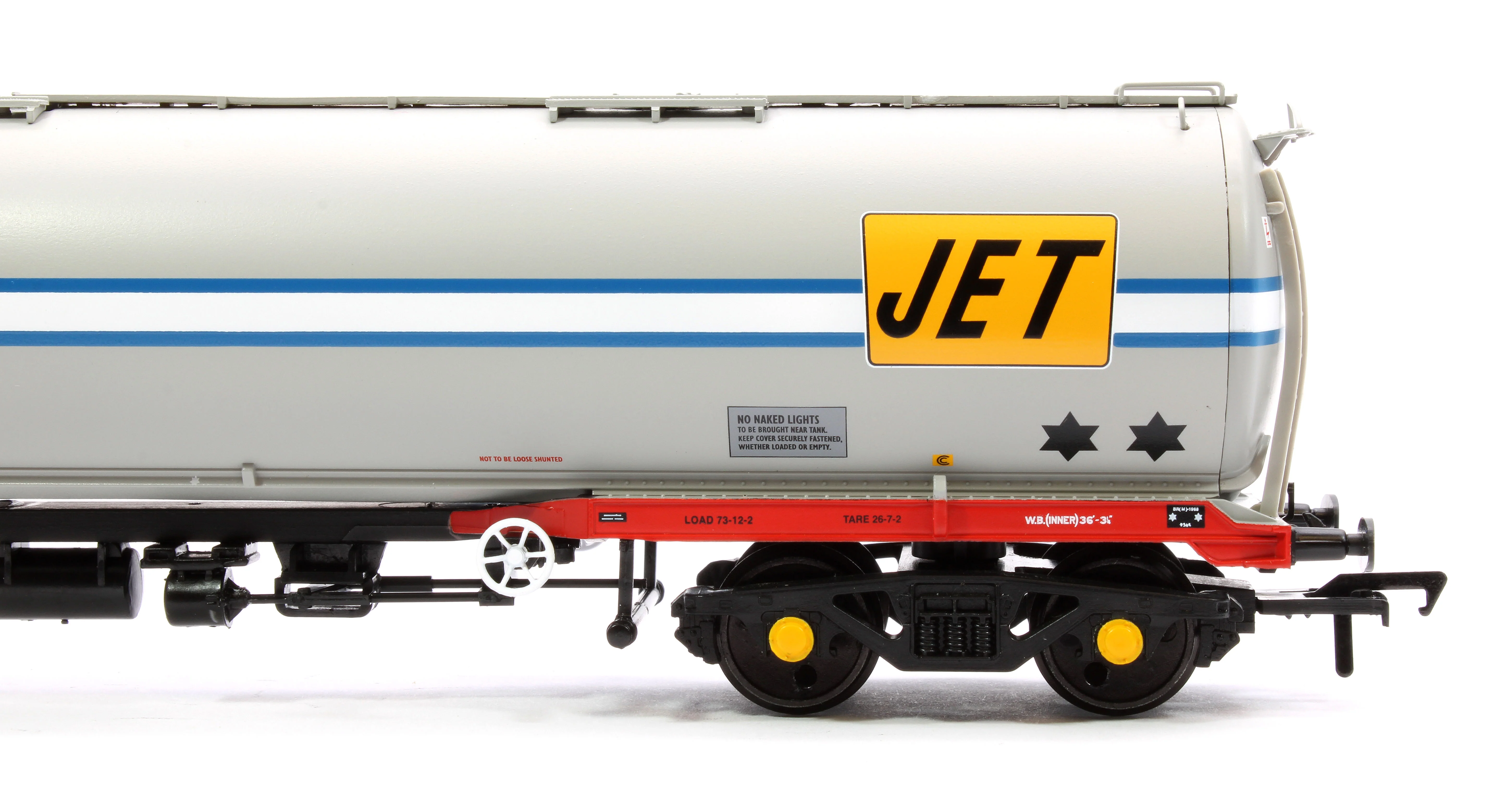 38-109 BR 102T TEA Bogie Tank Wagon 'Jet-Conoco' Light Grey No.116 - Image 5