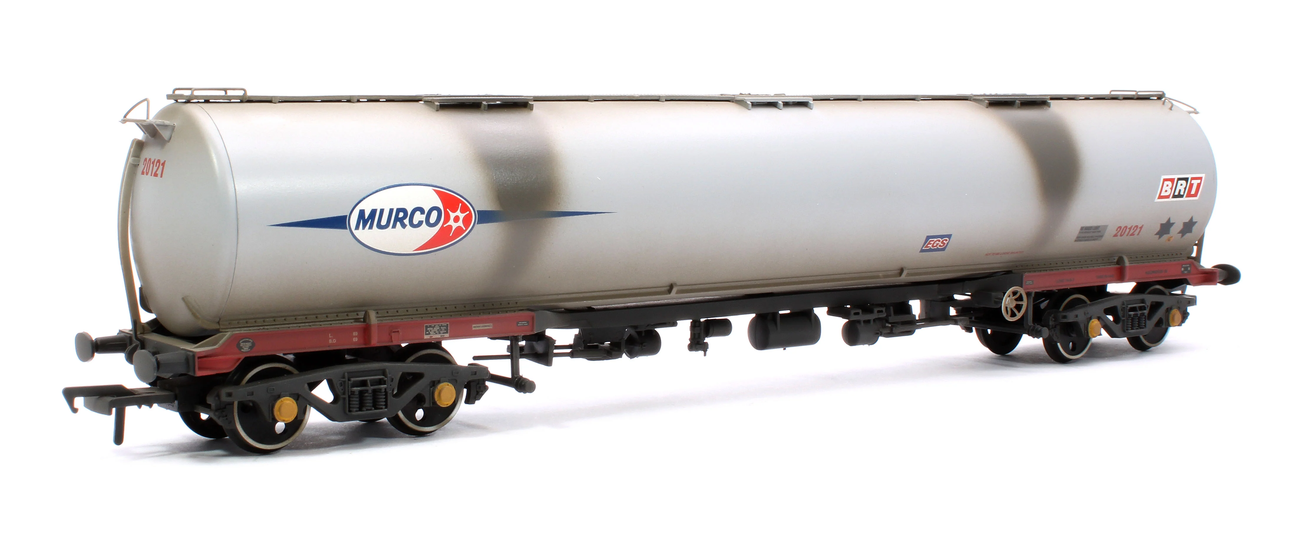 BR 102T TEA Bogie Tank Wagon 'Murco' Grey No. 20121 - Weathered - Image 3