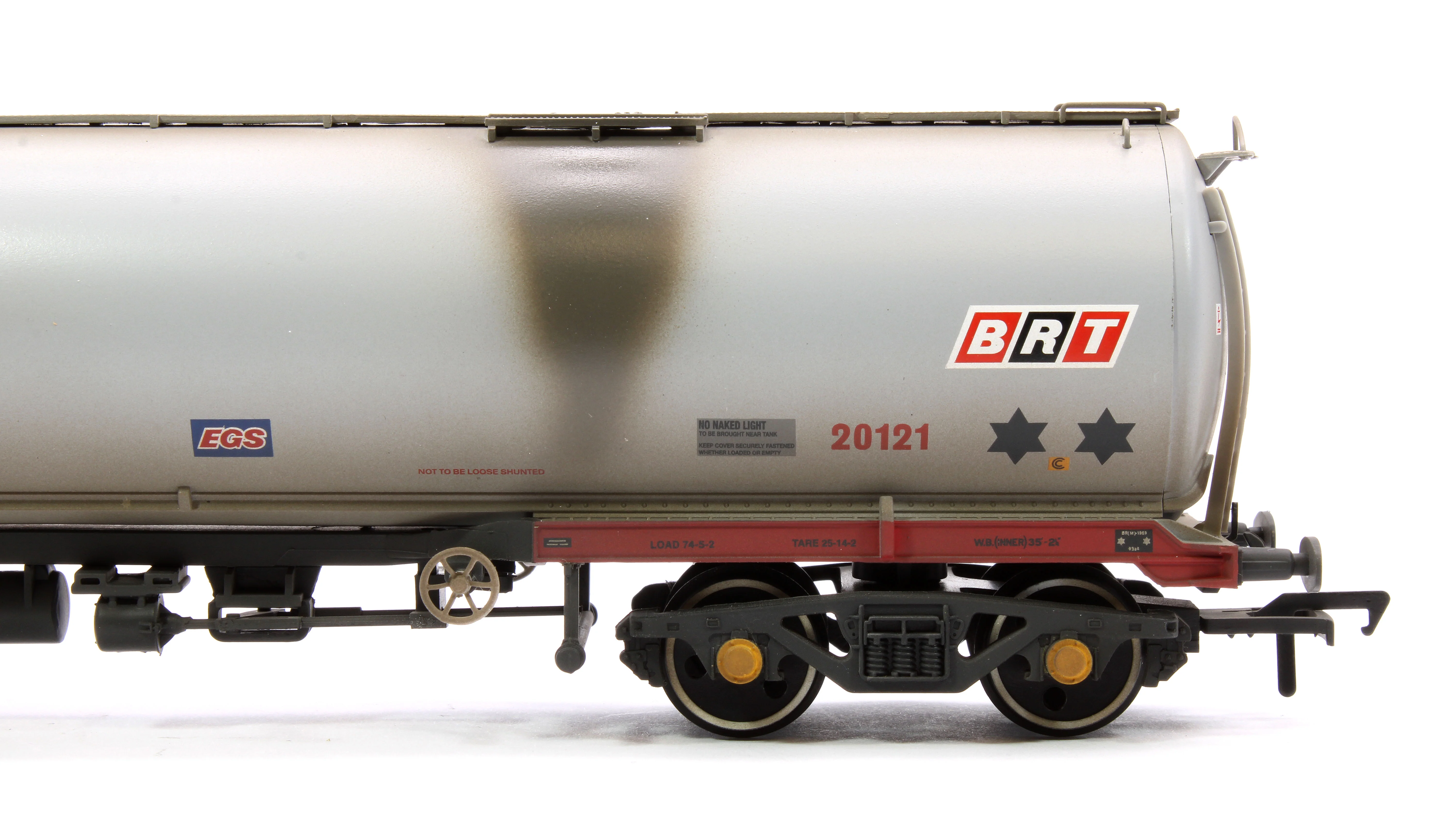BR 102T TEA Bogie Tank Wagon 'Murco' Grey No. 20121 - Weathered - Image 5