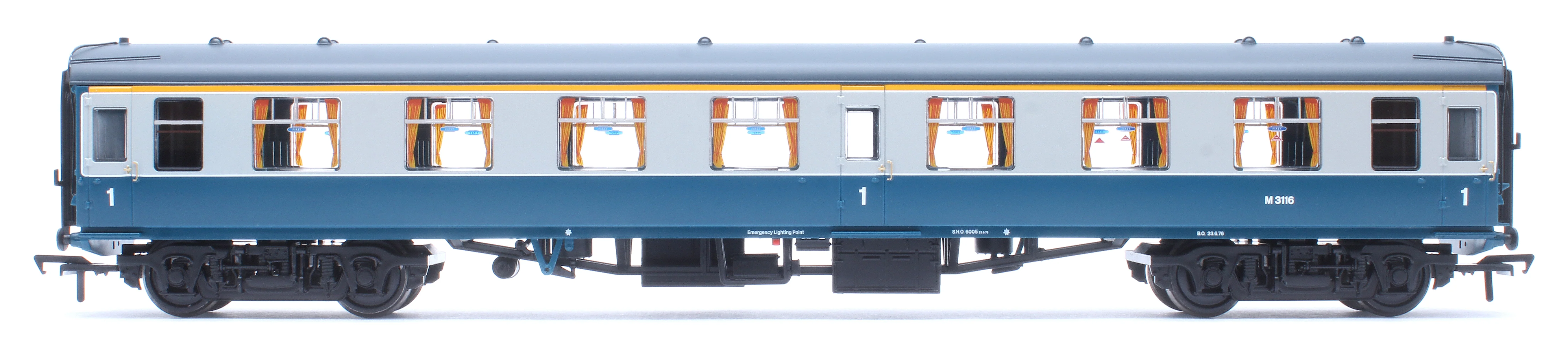 39-828 BR MK1 FO First Open BR Blue & Grey No.M3116 - Image 4