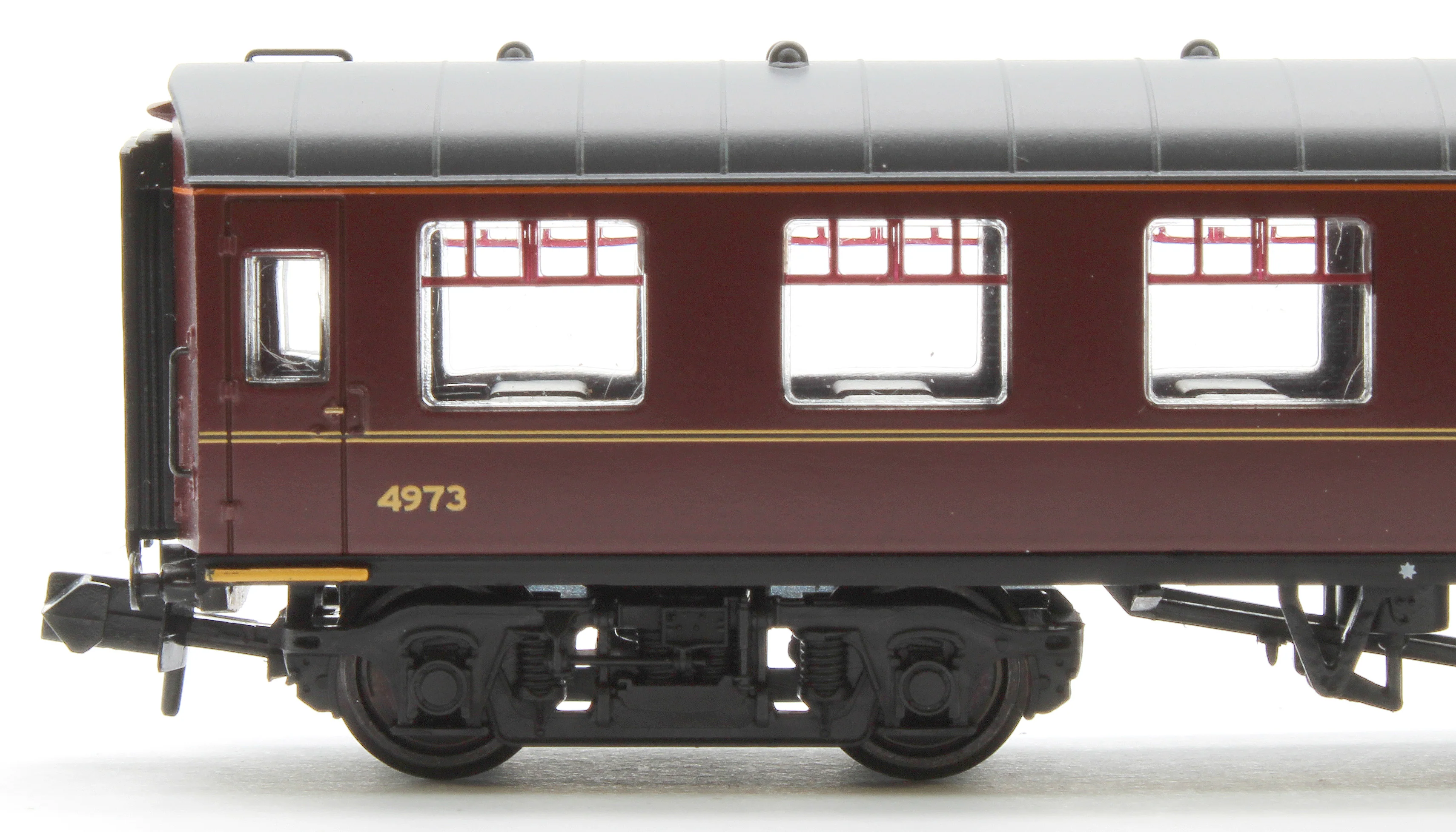 374-018 BR Mk1 TSO Tourist Second Open WCRC Maroon No.4973 - Image 5