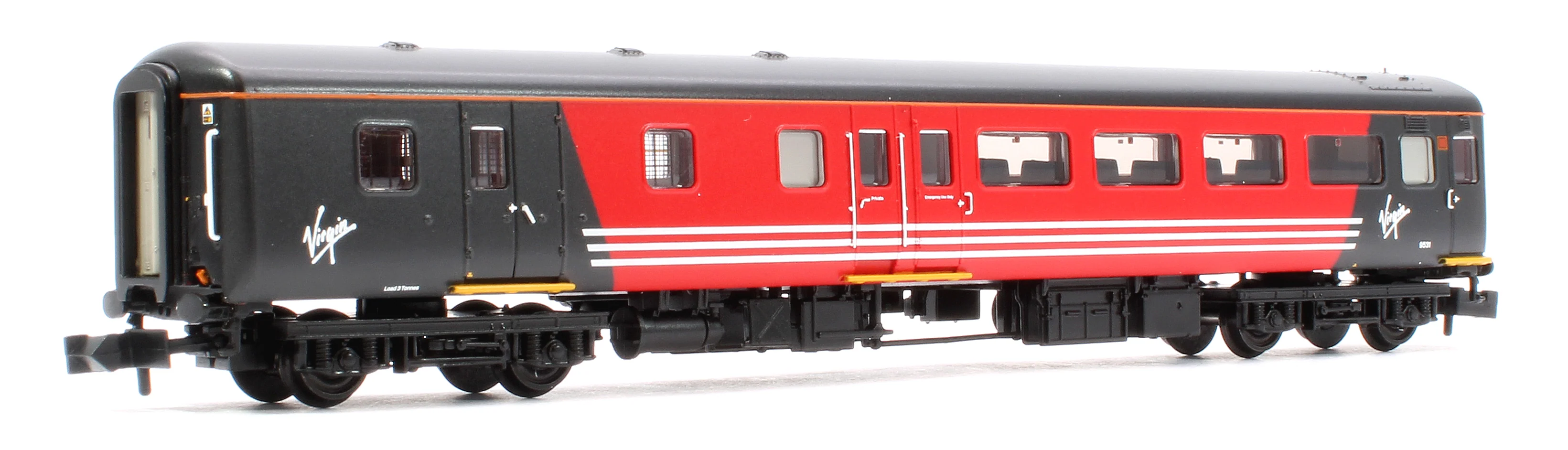 BR Mk2F BSO Brake Second Open Virgin Trains (Original) No. 9531 - Image 3