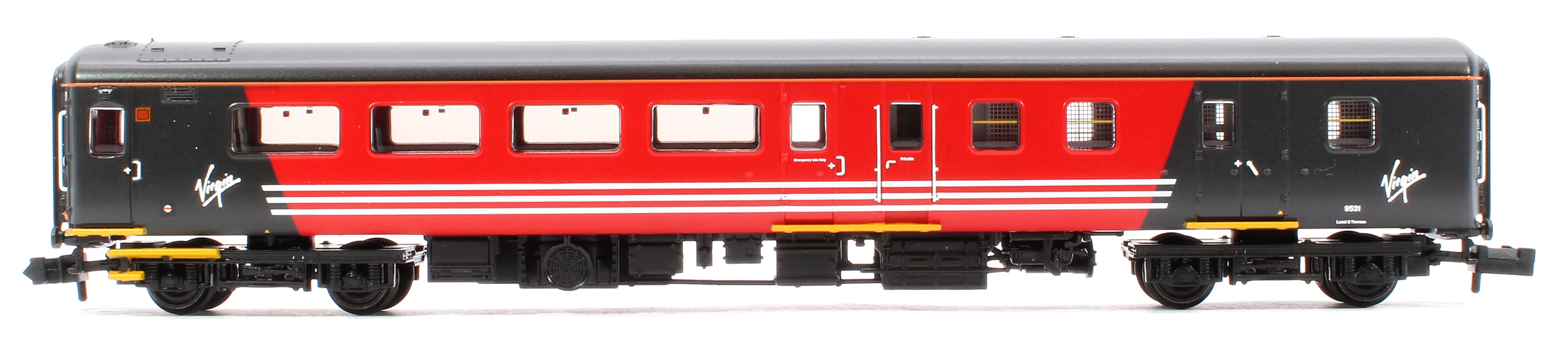 BR Mk2F BSO Brake Second Open Virgin Trains (Original) No. 9531 - Image 4