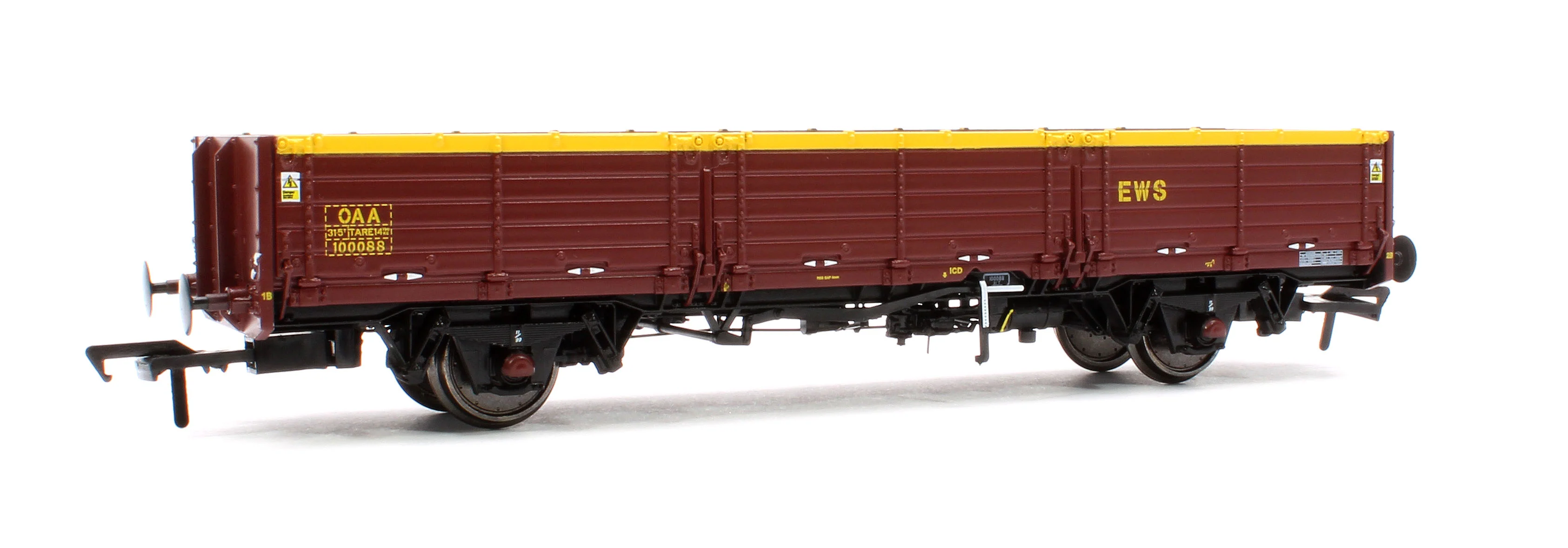 BR ‘Open AB’ OAA Wagon No. 100088, EWS maroon - Image 3
