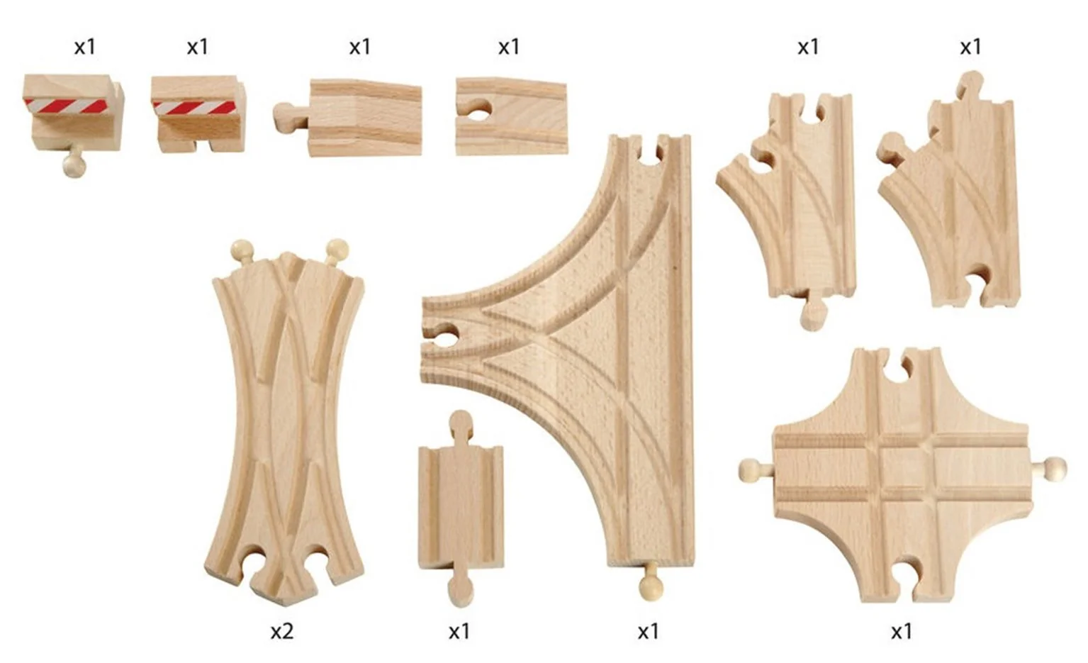 BRIO World Railway Track Expansion Pack - Advanced - Image 3