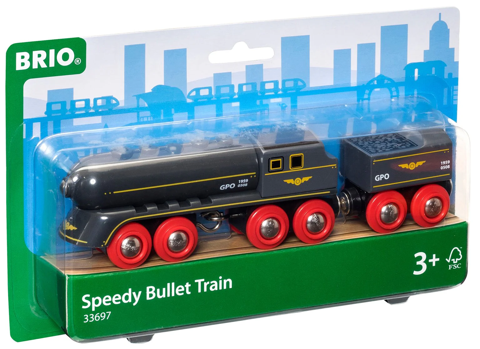 33697 BRIO World - Speedy Bullet Train - Image 3