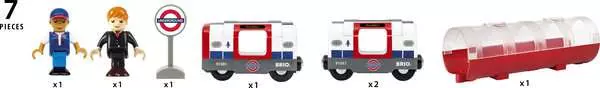 36085 BRIO World London Underground Train - Image 7