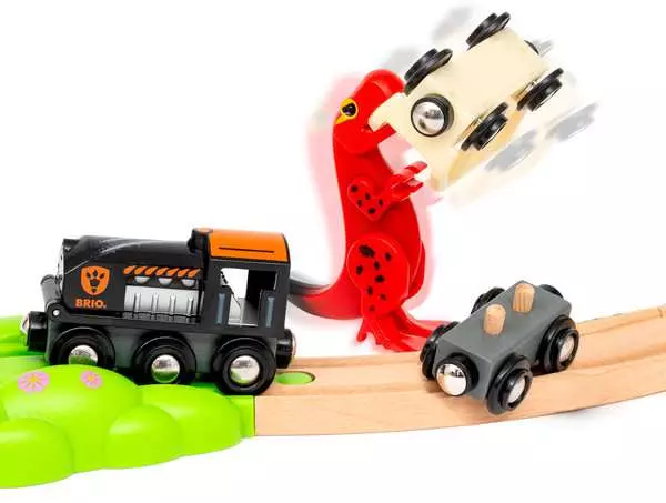 36104 BRIO World Train Set Dinosaur Deluxe Set - Image 12
