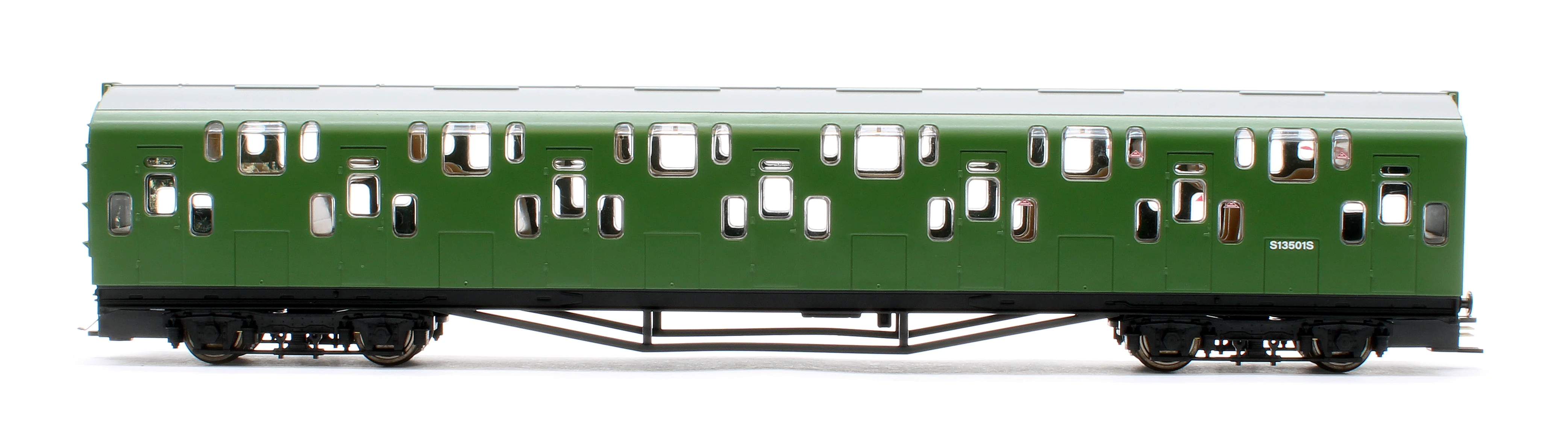 Bulleid Class 4DD Double Decker 4 Car EMU 4001/4901 BR Green - Image 11