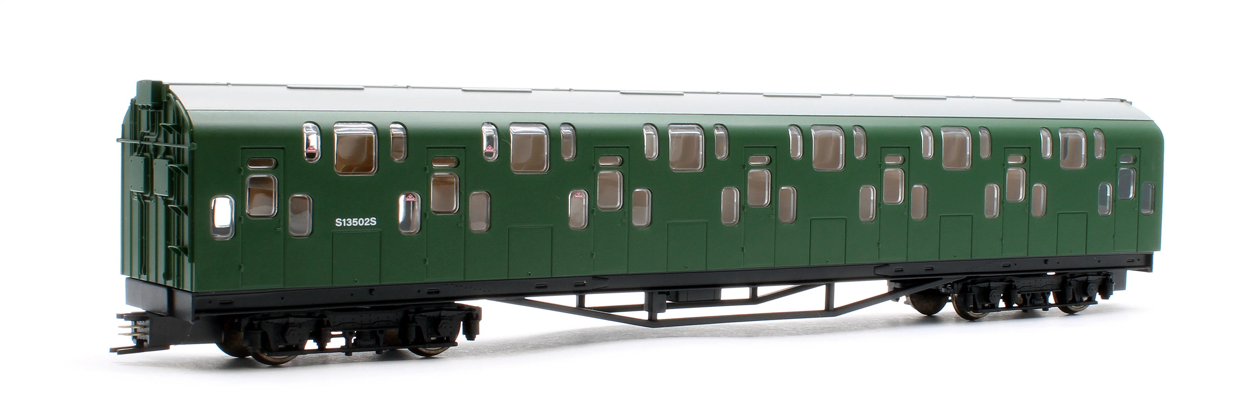 Bulleid Class 4DD Double Decker 4 Car EMU 4001/4901 BR Green with Small Yellow Ends - Image 6