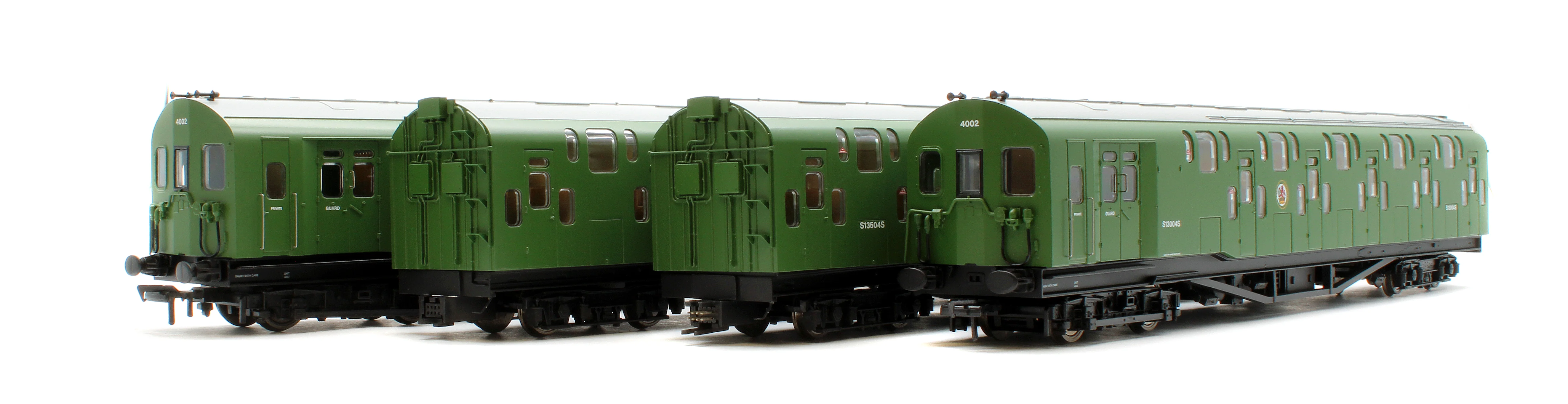 Bulleid Class 4DD Double Decker 4 Car EMU 4002/4902 BR Green
