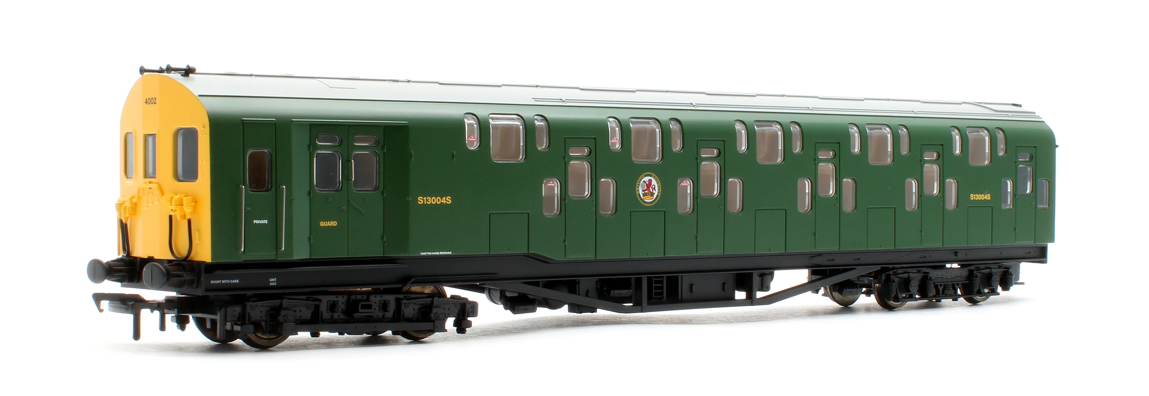Bulleid Class 4DD Double Decker 4 Car EMU 4002/4902 BR Green with Full Yellow Ends - Image 10