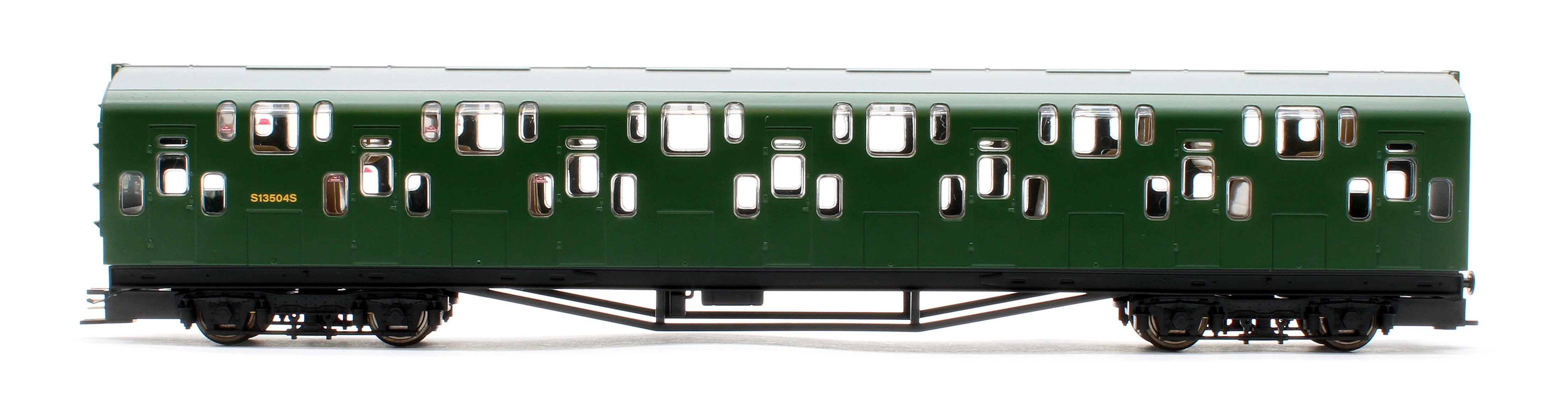 Bulleid Class 4DD Double Decker 4 Car EMU 4002/4902 BR Green with Full Yellow Ends - Image 9