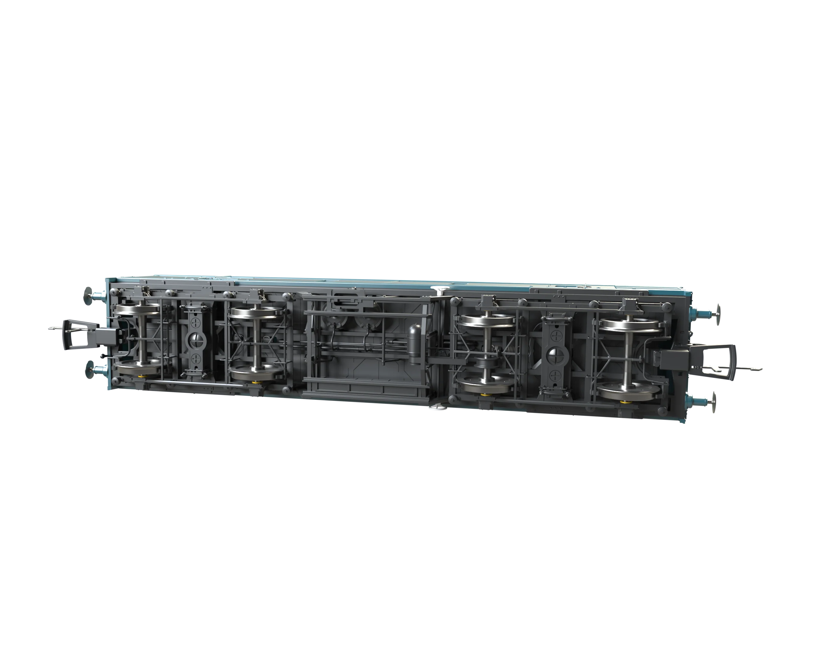C2023 LMS 42ft GUV Parcels Van BR Blue 37911 - Image 4