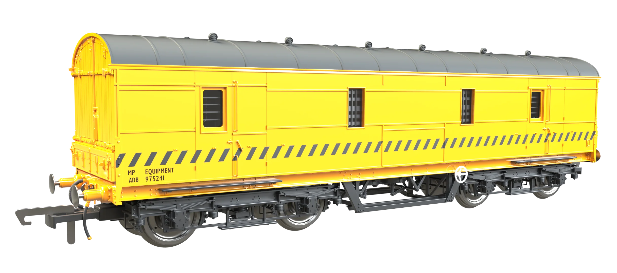 C2025 LMS 42ft GUV Parcels Van BR Departmental Yellow ADB975241