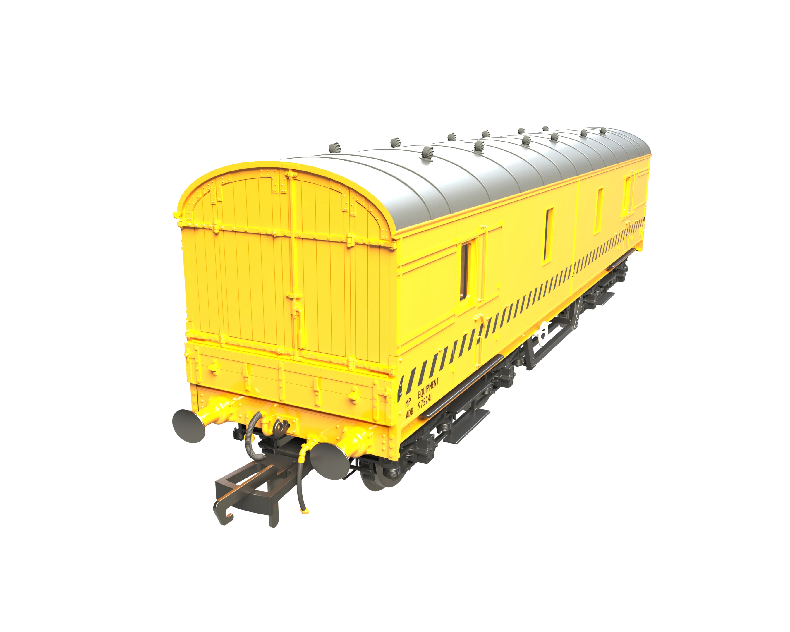 C2025 LMS 42ft GUV Parcels Van BR Departmental Yellow ADB975241 - Image 4