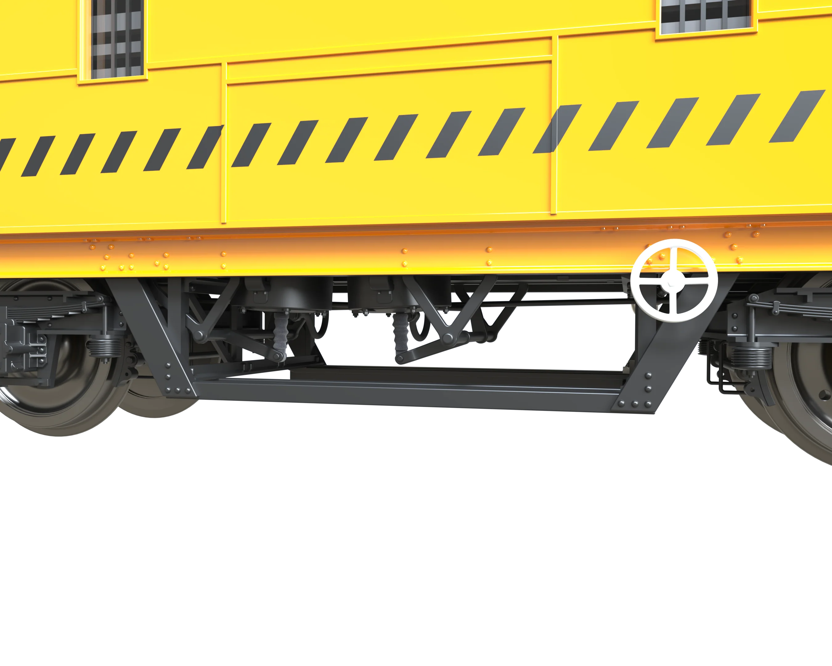 C2025 LMS 42ft GUV Parcels Van BR Departmental Yellow ADB975241 - Image 6