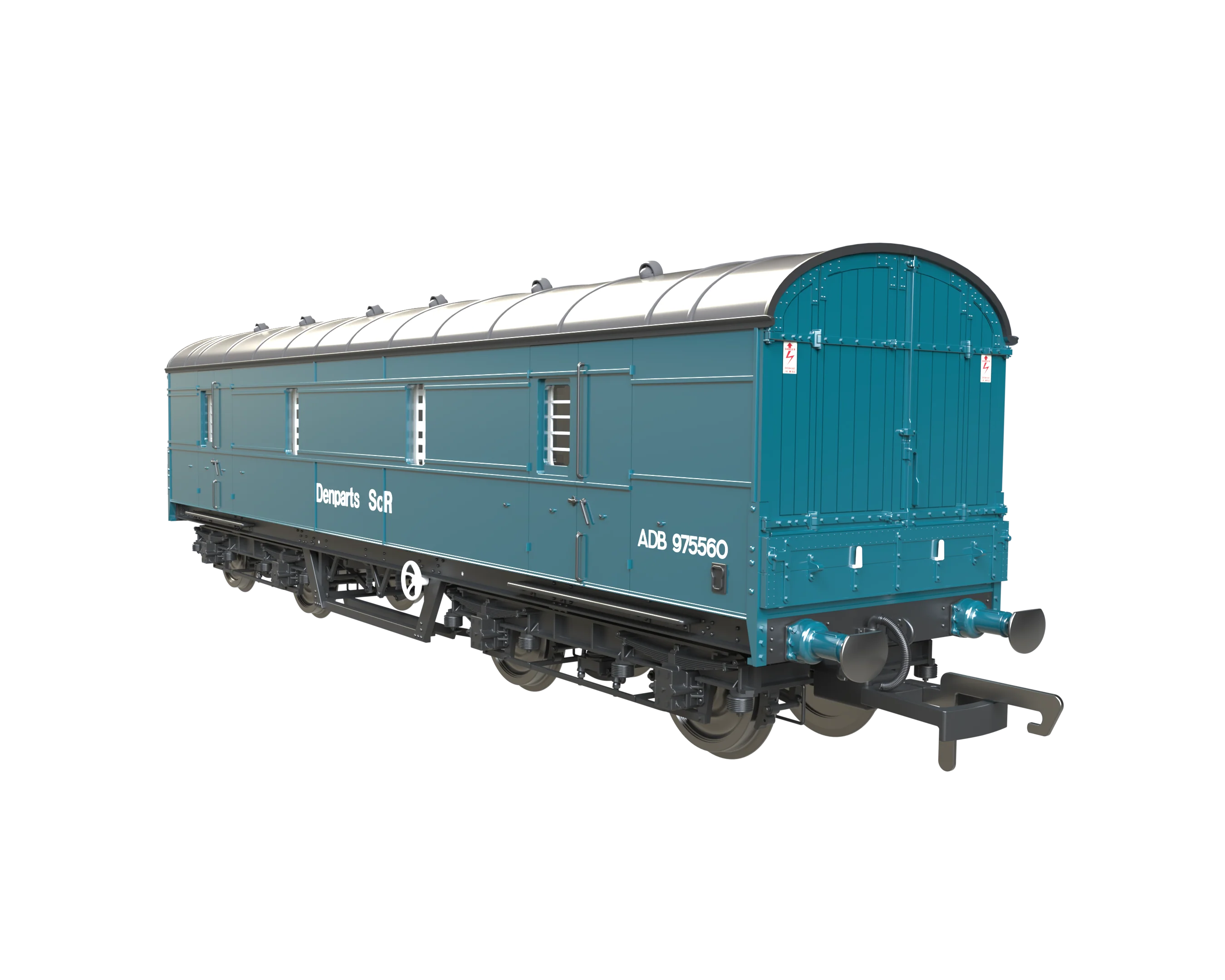 C2026 LMS 42ft GUV Parcels Van BR Blue 'Denparts' ADB97560 - Image 3