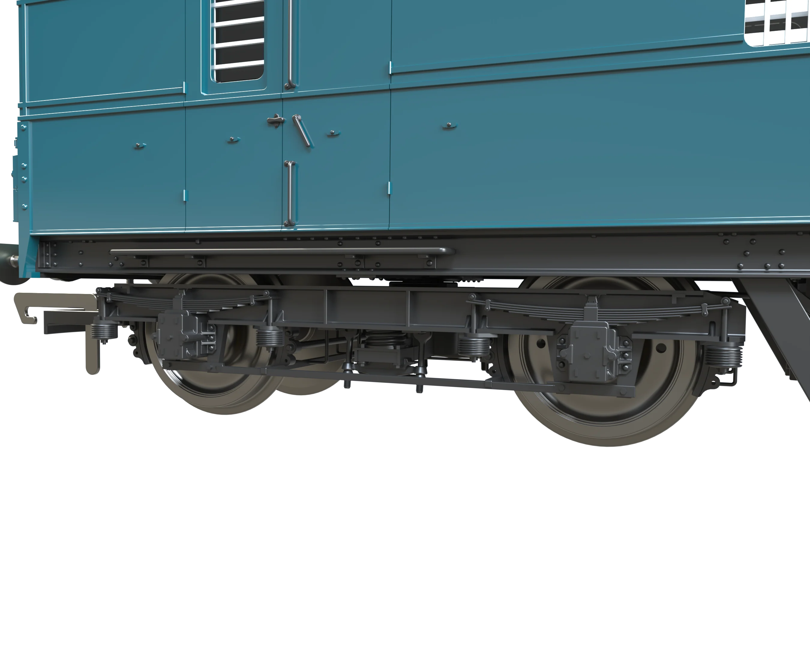 C2026 LMS 42ft GUV Parcels Van BR Blue 'Denparts' ADB97560 - Image 5