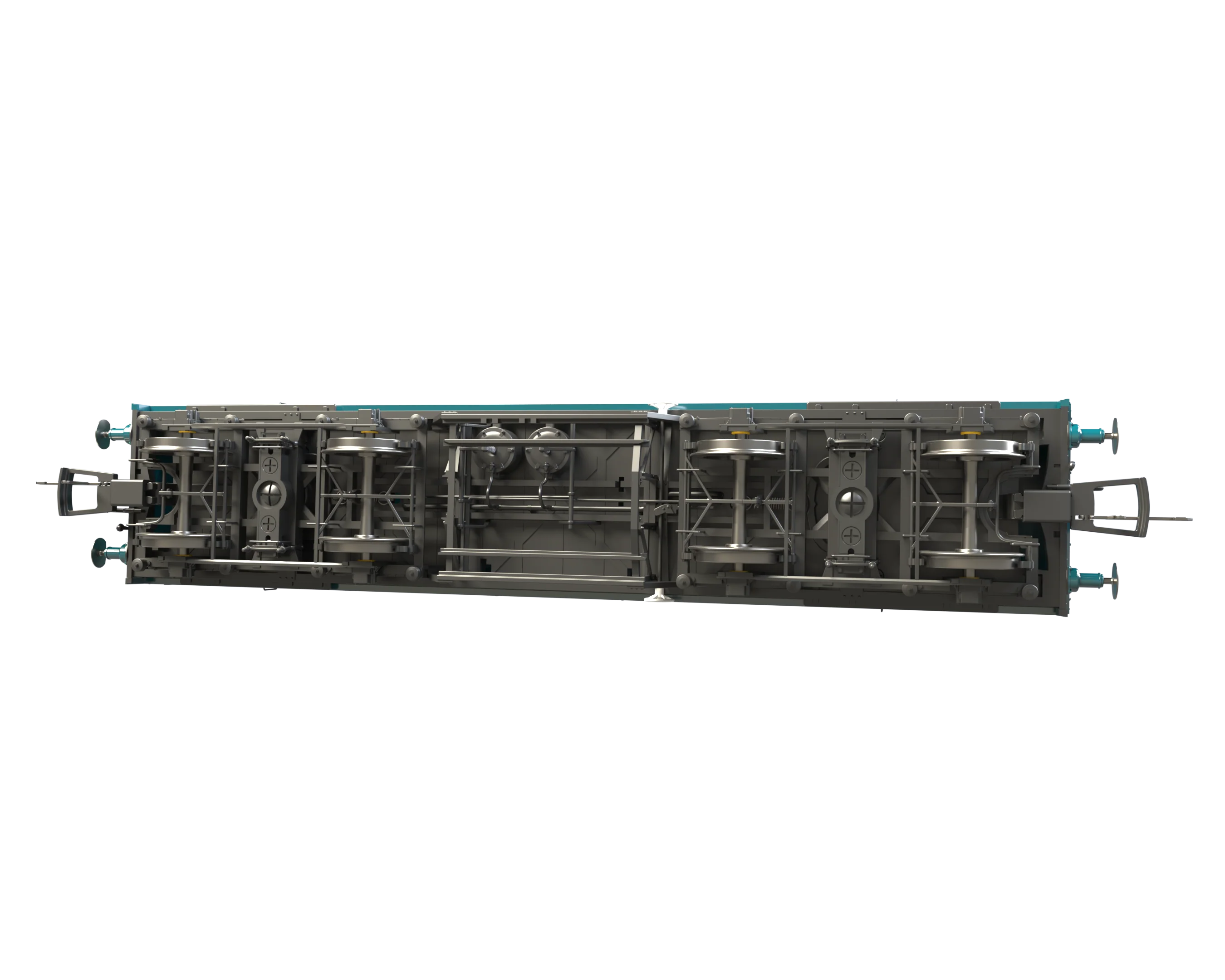 C2026 LMS 42ft GUV Parcels Van BR Blue 'Denparts' ADB97560 - Image 7
