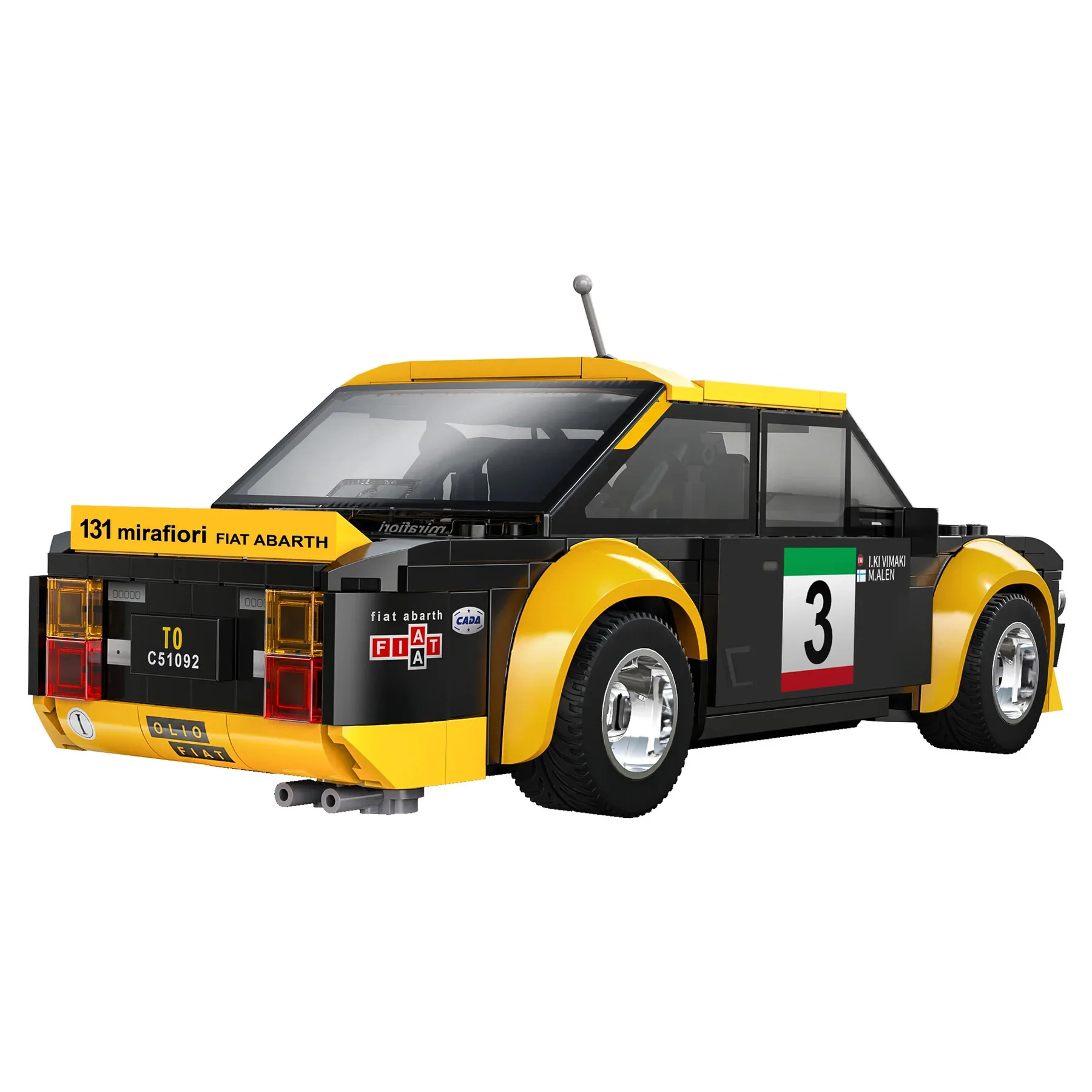 C51092W Fiat Abarth 131 - 216 pcs - Image 4