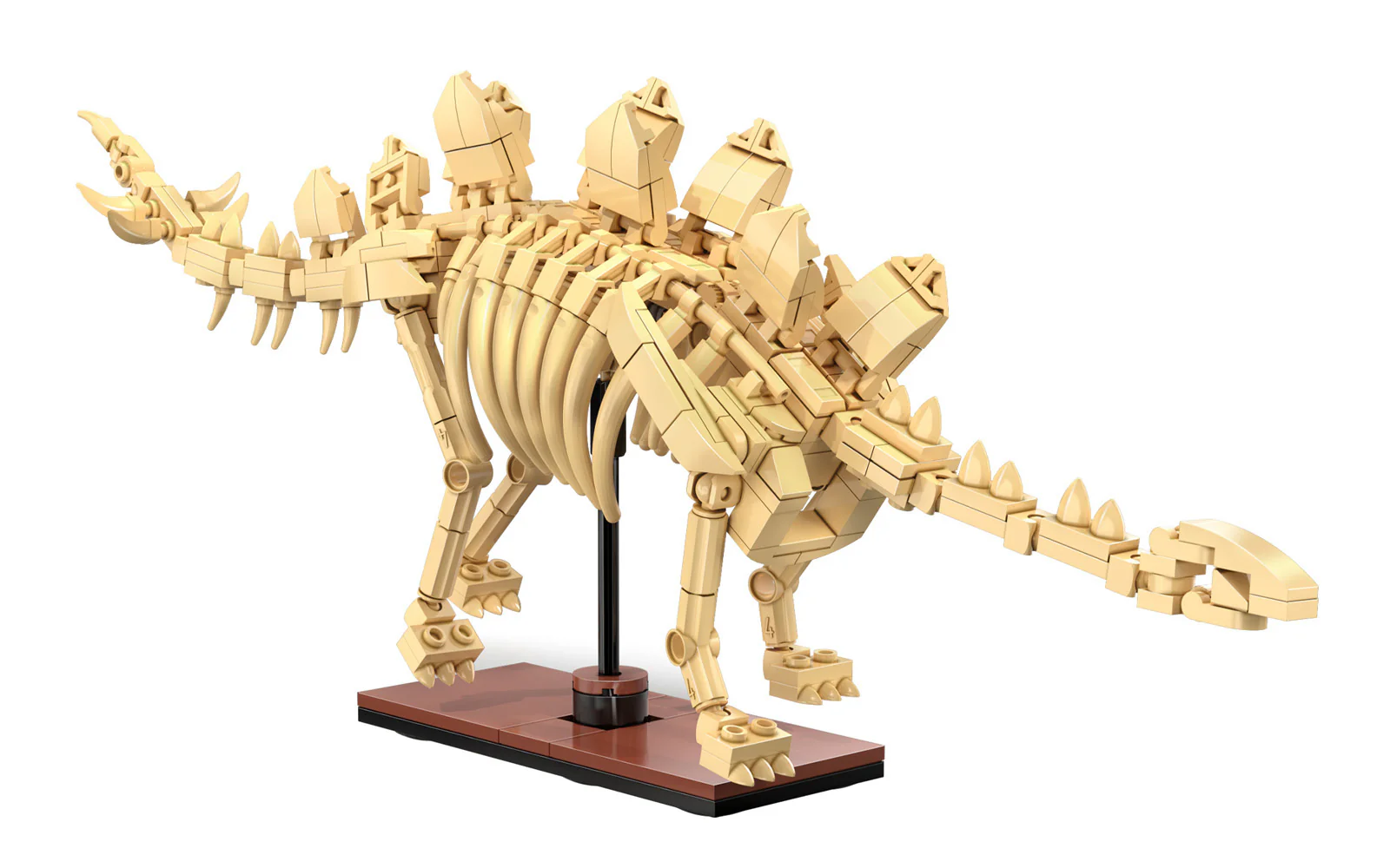C59012W Dinosaur Fossils: Stegosaurus - 297 pcs - Image 2