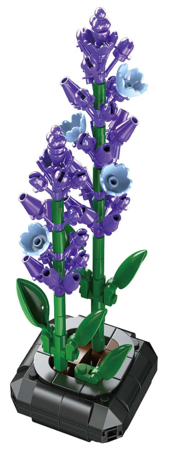 C59027W Lavender Building Block Planter - 205 pcs - Image 2