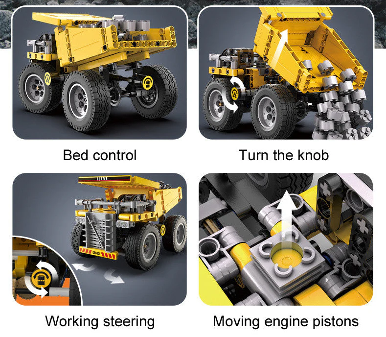 C65001W Heavy Duty Haul Truck - 372 pcs - Image 3