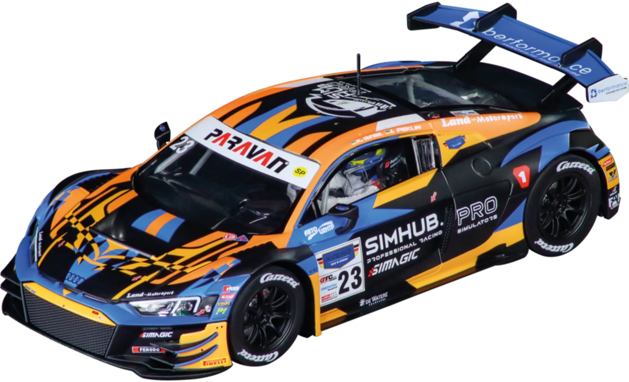20023990 Carrera Digital 124 Audi R8 LMS GT3 Evo II "Land Motorsport, No.23" - Image 2