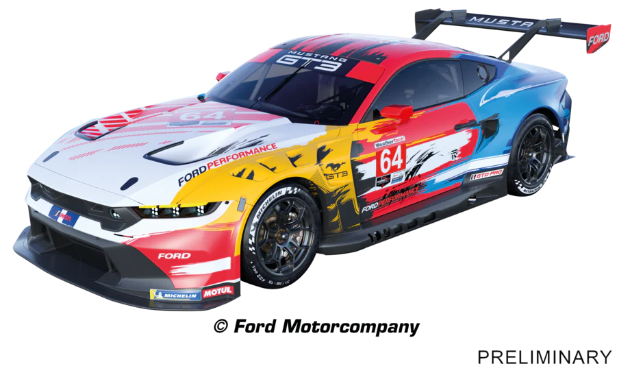 20027807 Carrera Evolution Ford Mustang GT3 "Champion Spirit, No.64"