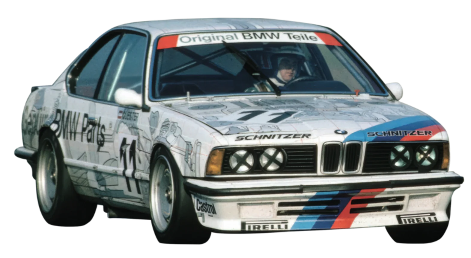 Carrera Digital 132 BMW 635 CSI 'Schnitzer, Genuine BMW Parts, No.11'
