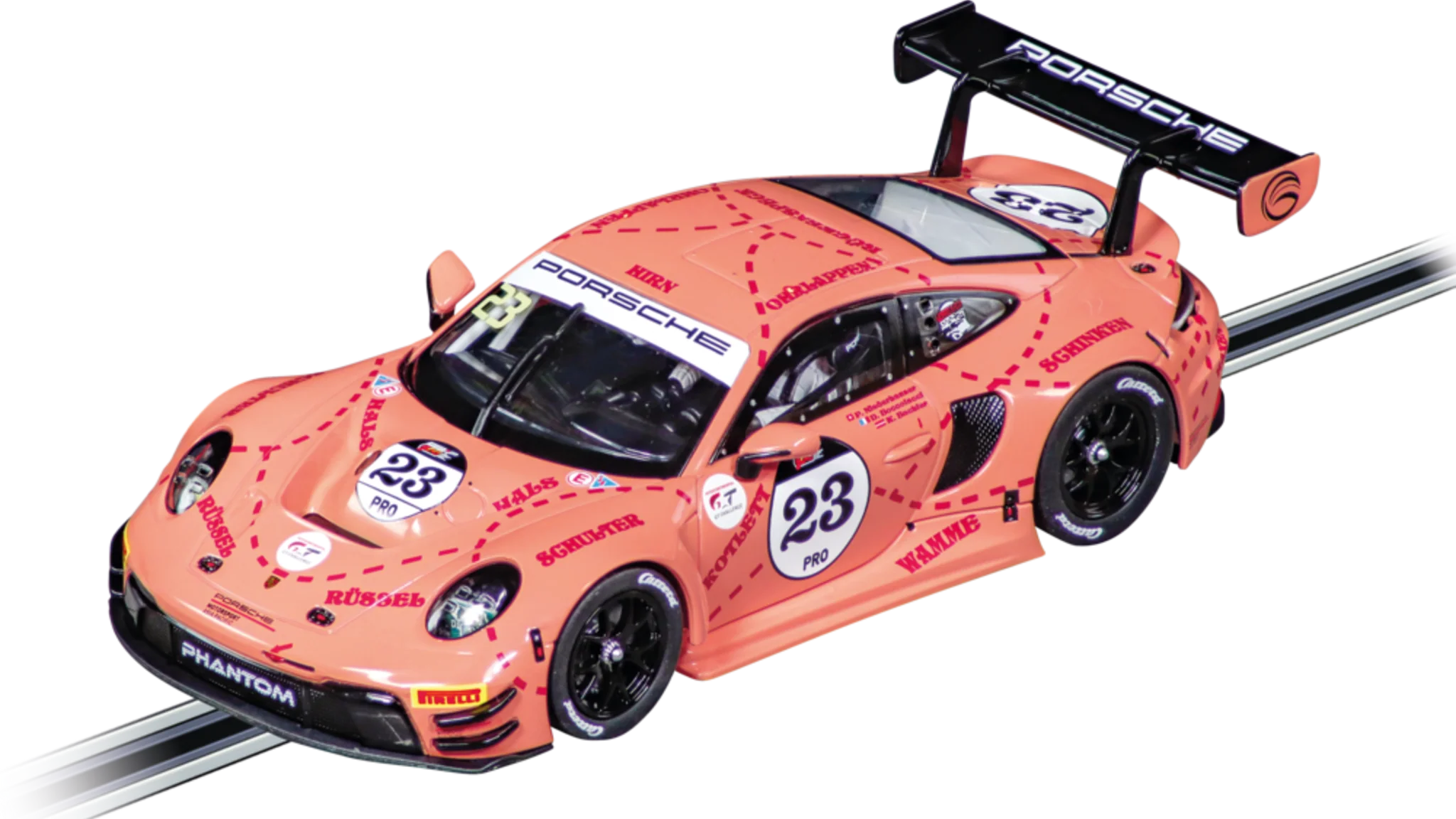 Carrera Digital 124 Porsche 911 GT3 R 'Phantom Global Racing, No.23'