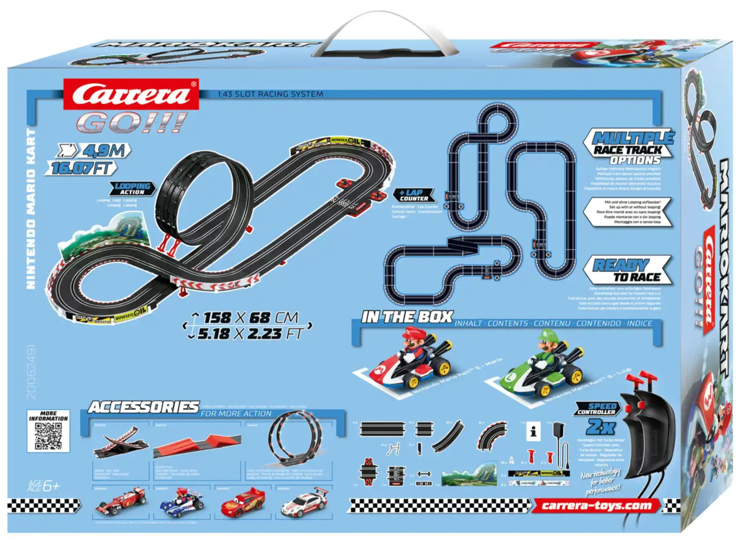 Carrera GO!!! Mario Kart™ 8 - 1:43 Slot Car Racing Set - Image 5