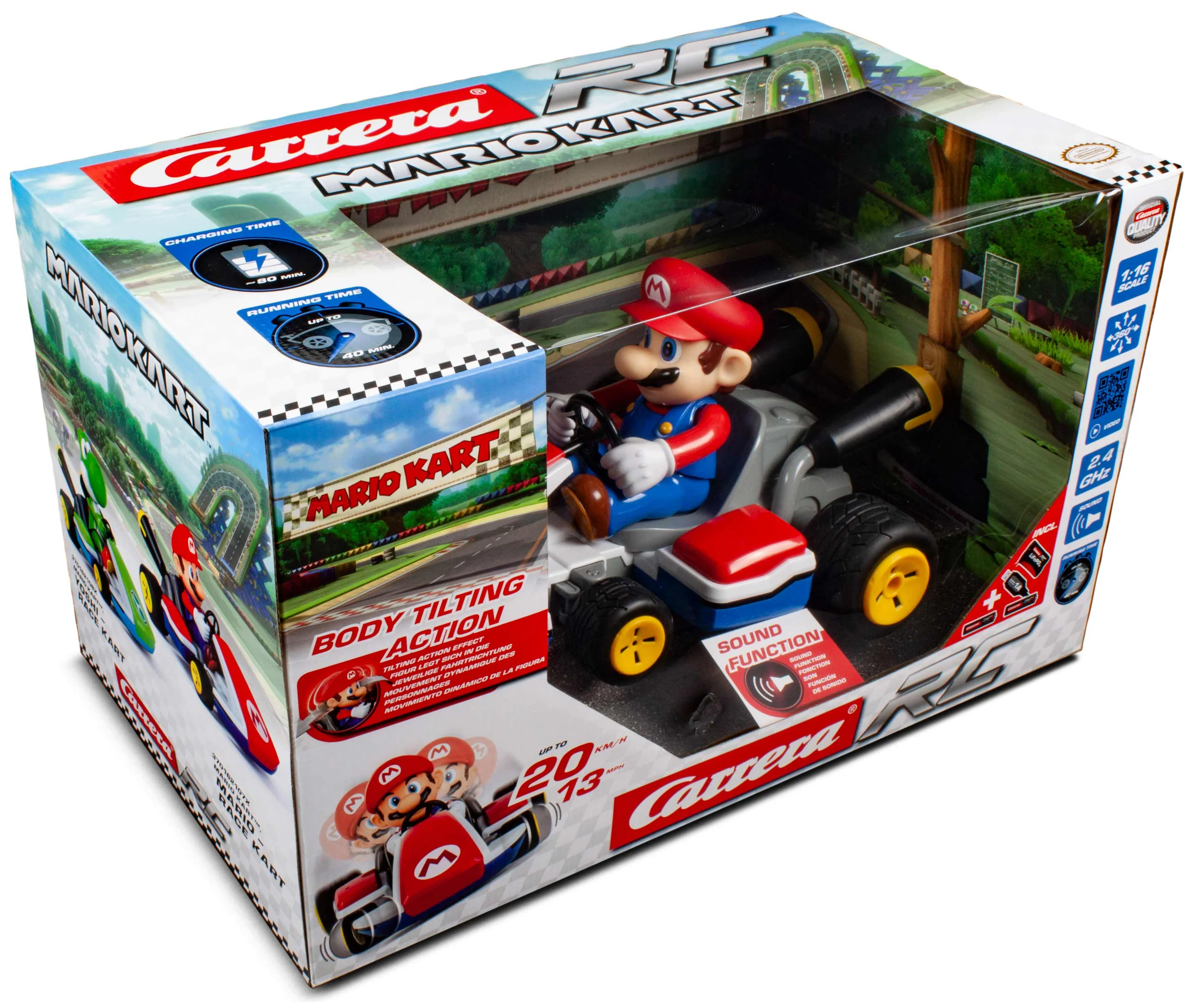 370162107X Carrera RC Mario Kart™, Mario - Race Kart with Sound 2.4GHz - Image 10