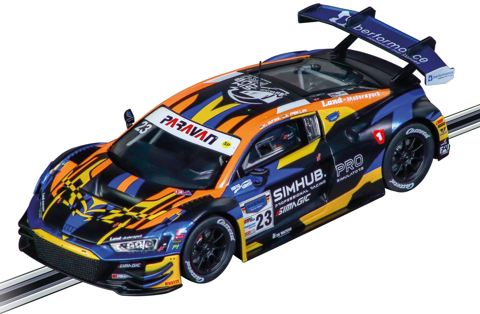 20032072 Carrera Digital 132 Audi R8 LMS GT3 evo II "Land Motorsport, No.23"