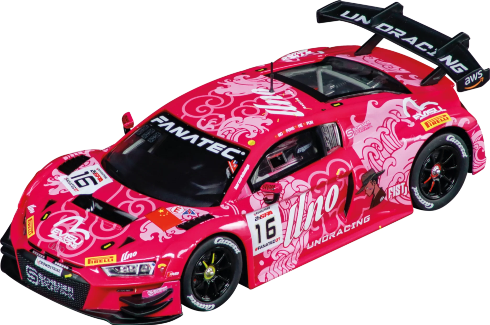 20027828 Carrera Evolution Audi R8 LMS GT3 evo II "Uno Racing Team, No.16" - Image 2